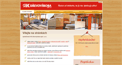 Desktop Screenshot of hk-drevovyroba.cz