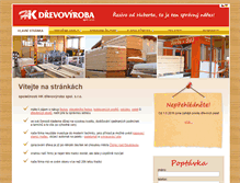Tablet Screenshot of hk-drevovyroba.cz